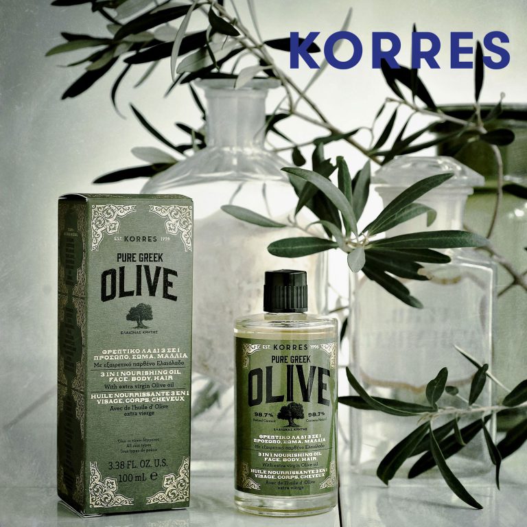 Korres Pure Greek Olive 3 in 1 Nourishing Oil / Face-Body-Hair 100ml